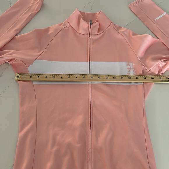 SUGOI Zip up biking running lightweight fleece jacket Back pockets Size Medium - Picture 5 of 13